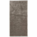 Cumpara ieftin Covor ISTAN, cu fire inalte, aspect lucios, gri, 100x200 cm
