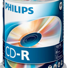 Cd-r 700mb-80min (100 Buc. Spindle, 52x) Philips