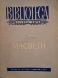 William Shakespeare - Macbeth (Editia: 1957)