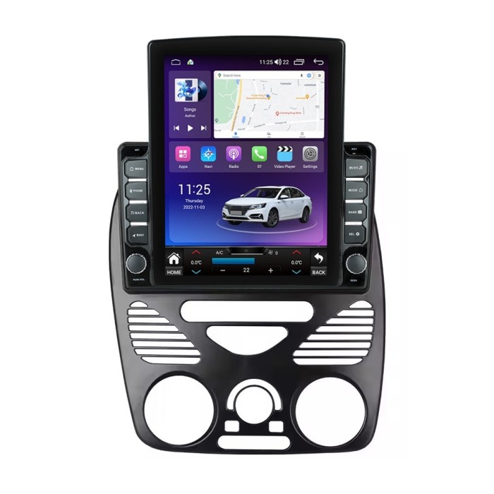 Navigatie dedicata cu Android Fiat Albea 2002 - 2009, 8GB RAM, Radio GPS Dual