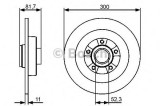 Disc frana RENAULT LAGUNA III (BT0/1) (2007 - 2016) BOSCH 0 986 479 445