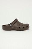 Crocs papuci Classic bărbați, culoarea maro 10001