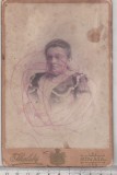 bnk foto Portret de femeie - CDV - Ihalsky Sinaia