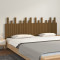 Tăblie de pat pentru perete, maro miere, 204x3x80 cm, lemn pin