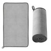 LAVETA MICROFIBRA auto Baseus, pentru uscare, stergere si detailing auto 40x80 cm, gri &quot;CRXCMJ-A0G&quot; - 6953156220881