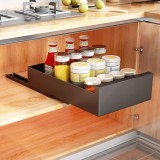 Cumpara ieftin Raft Universal, Organizator, Din Otel Usor, Cu Sina, 43 x 25 x 9 CM - CN