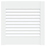 Cumpara ieftin Usa de dulap design lambriu, alb, 39,5x39,4 cm, lemn masiv pin