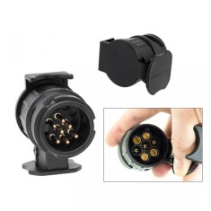 Adaptor Priza Pentru Remorca 13-7 pini, 12V Remorca,Caravana,Remorci foto