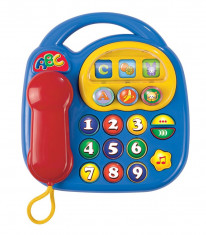 Telefon interactiv pentru bebe cu baterii - Simba Toys foto