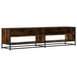 Cumpara ieftin Comoda TV, stejar fumuriu, 180,5x40x46 cm, lemn prelucrat