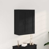 VidaXL Dulap &icirc;nalt, stejar negru, 69,5x34x90 cm, lemn prelucrat