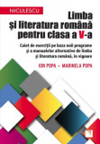 Limba si literatura romana pentru clasa a V-a Caiet de exercitii