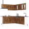 vidaXL Set dulap de bucătărie din 11 piese &bdquo;Kalmar&rdquo; stejar afumat Lemn 3314916