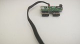 Conector Power DC Laptop + Usb Fujitsu Siemens Amilo PI1536, Dc conector