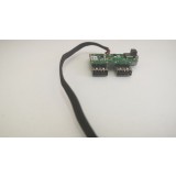 Conector Power DC Laptop + Usb Fujitsu Siemens Amilo PI1536