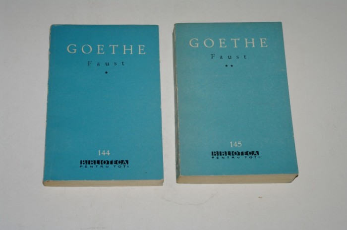 Faust - Goethe - 2 vol. - 1962