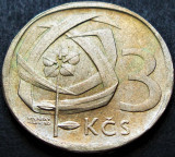 Moneda 3 COROANE - RS CEHOSLOVACIA, anul 1969 *cod 1635 A = A.UNC