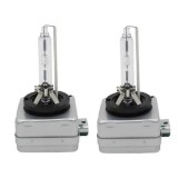 Set 2 becuri auto D3S, putere 35W, temperatura culoare 6000k, 12V, Xenon, durata de viata 50.000 ore, argintiu