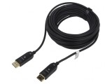 Cablu DisplayPort 2.0 Optic 10m Negru HDCP 2.2