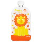 Petite&amp;Mars Papoo săculeț pentru m&acirc;ncare Lion 6x150 ml