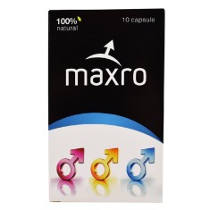 10 capsule Maxro pentru Erectie, Libido, Performanta Sexuala