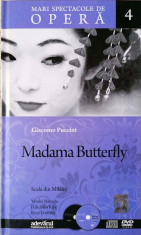 CD+DVD - Mari spectacole de operă: Volumul 4 (Madama Butterfly) foto