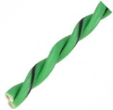 Cablu difuzor rasucit 2x0,5 mm&sup2; OFC verde Audio System M-Z-TSC 1 m