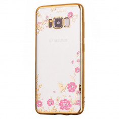 Husa SAMSUNG Galaxy S8 Plus - Diamond (Auriu) FORCELL foto