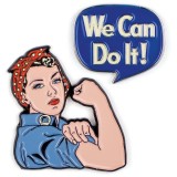 Set insigne - Rosie the Riveter | The Unemployed Philosophers Guild