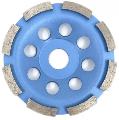 Disc Cupa Diamantata DiamantatExpert Pentru Slefuire Beton/Abrazive 115x22.2 mm Standard Profesional - Blueline foto