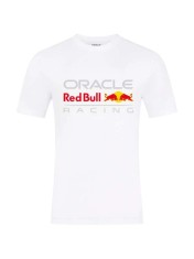 Red Bull Racing tricou de barba?i logo Core white F1 Team 2025 - L foto