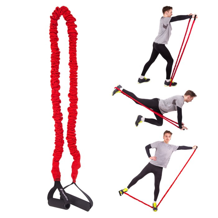 Coarda elastica inSPORTline Morpo Heavy - 130 cm FitLine Training