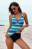 SW2179A-100 Costum de baie in 2 piese model tankini, S