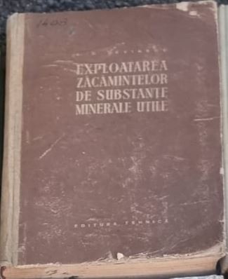 L. D. Seviakov - Exploatarea Zacamintelor de Substante Minerale Utile