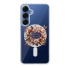 Husa pentru samsung galaxy s25, magnetica compatibila magsafe, you are enough, protectie completa anti soc