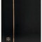 Clasor timbre cu 32 file negre, 64 pagini, seria BASIC, coperta neagra