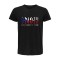 Echipa națională de hochei tricou de copii Czech Republic Flag black - Dětsk&eacute; 7-8 let