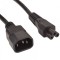 Cablu adaptor alimentare 0.2m IEC320-C14 TATA - IEC320-C5 mama