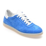 Pantofi sport GRYXX albastri, MBX37, din piele intoarsa