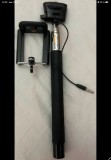 Selfie stick cu fir-extensibil