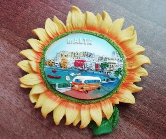 D5 - Magnet frigider - tematica turism - Malta 5