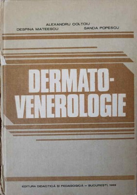 DERMATO-VENEROLOGIE-ALEXANDRU COLTOIU, DESPINA MATEESCU, SANDA POPESCU-256148 foto