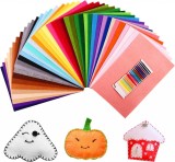 Set de 41 coli de pasla pentru mestesuguri SOLEDI, multicolor, 20 x 30 cm