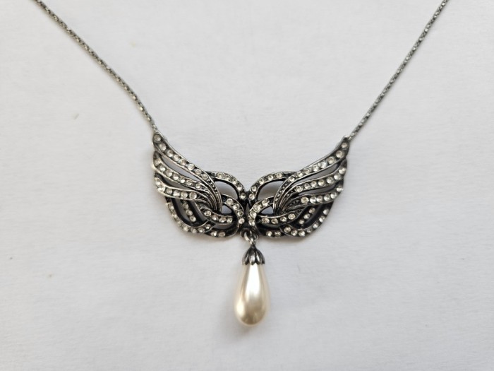 Colier argint cu perla #3022