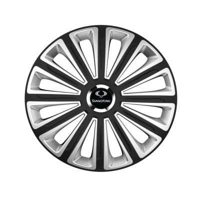 trend Set 4 capace roti Trend R16 Compatibil Cu SsangYoung Trend Silver-Black foto