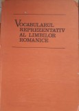 Vocabularul Reprezentativ al Limbilor Romanice - Marius Sala, 1988, Editura Stiintifica, Studii Literare, 627 pagini