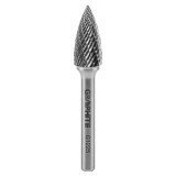 Freza rotativa din carbura HM tip G, ovala ascutita, 12x25 mm, tija 6x45 mm