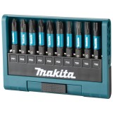 Makita E-12011 - Set capete de insurubare mixte 10 bucati rezistenta impact