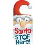 Stop Here Santa Door Hanger Book