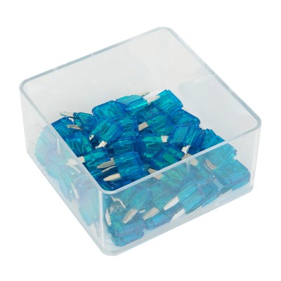 MINI SIGURANTE FUZIBILE ALBASTRE 15A SET 50 BUC 51403 foto
